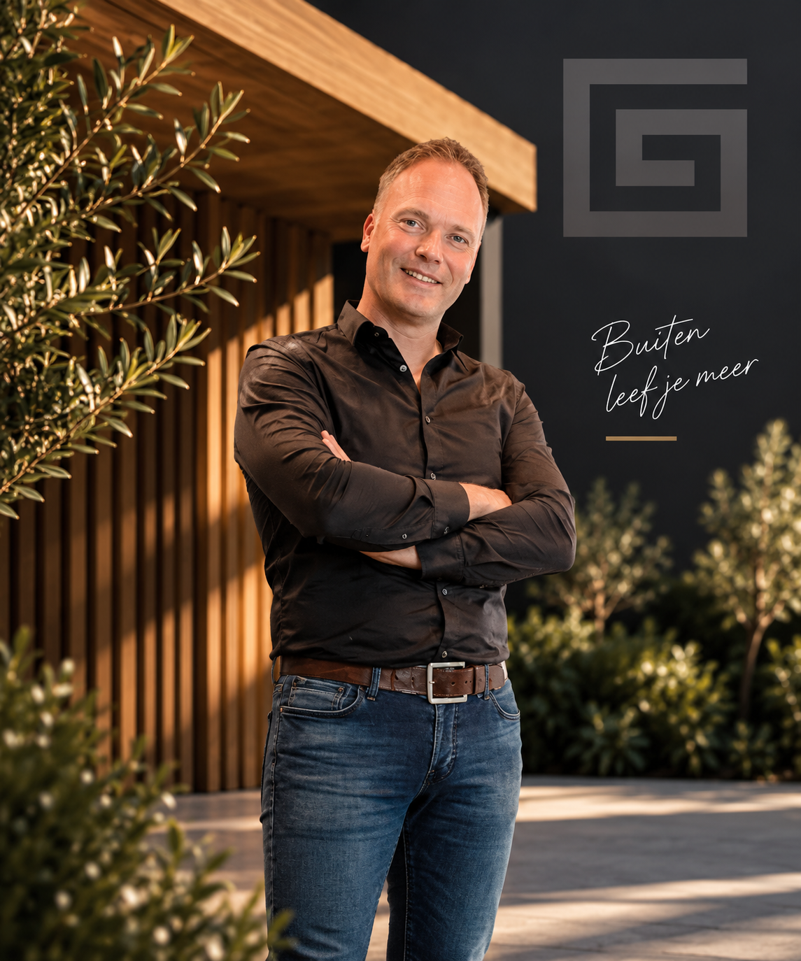 Rogier van de Meerendonk voor een houten buitenverblijf van Gildenbouw