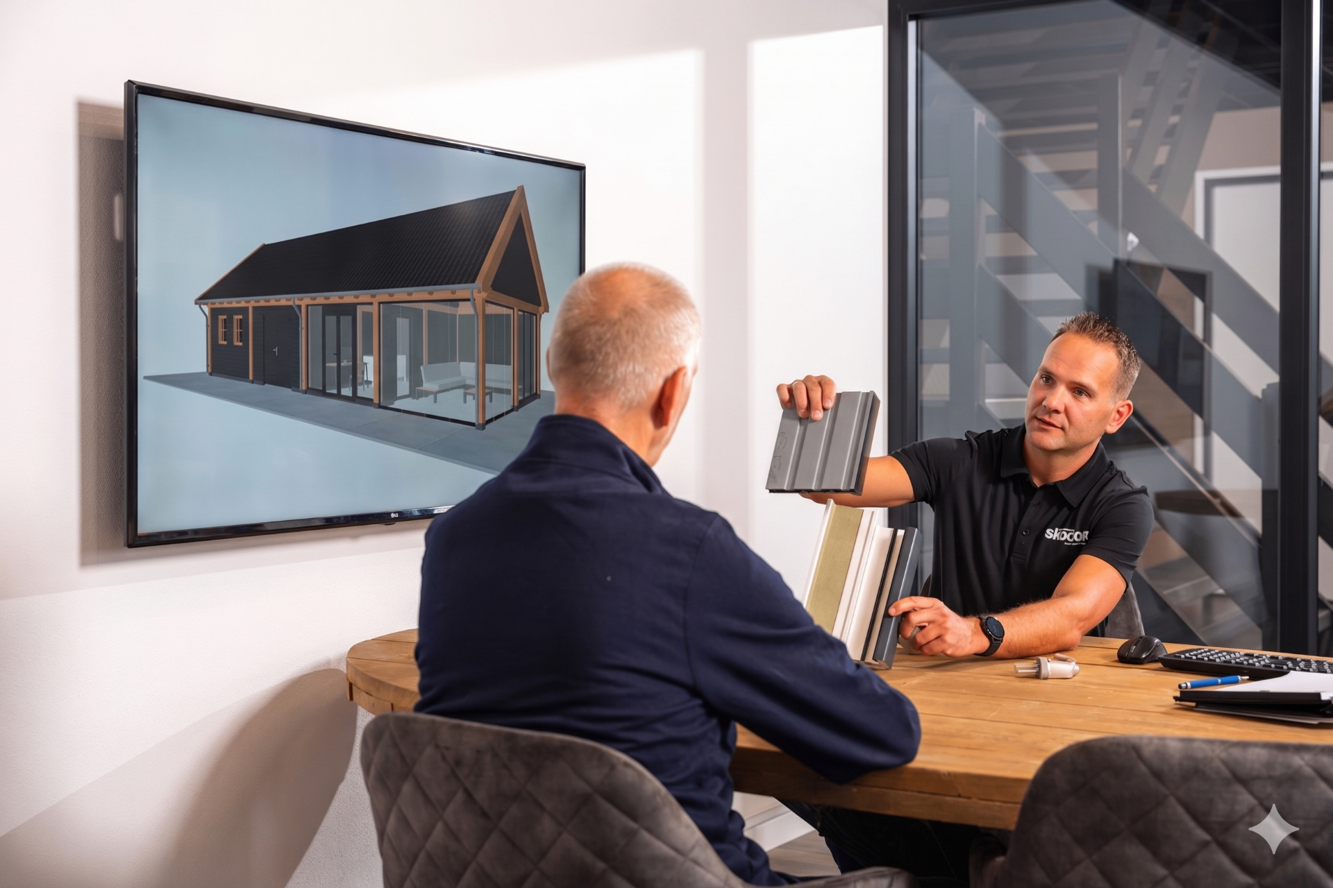 Samen om de tafel — ontwerp live in 3D